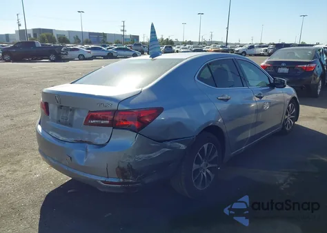2016 Acura Tlx z USA, uszkodzony, nr VIN 19UUB1F35GA014629